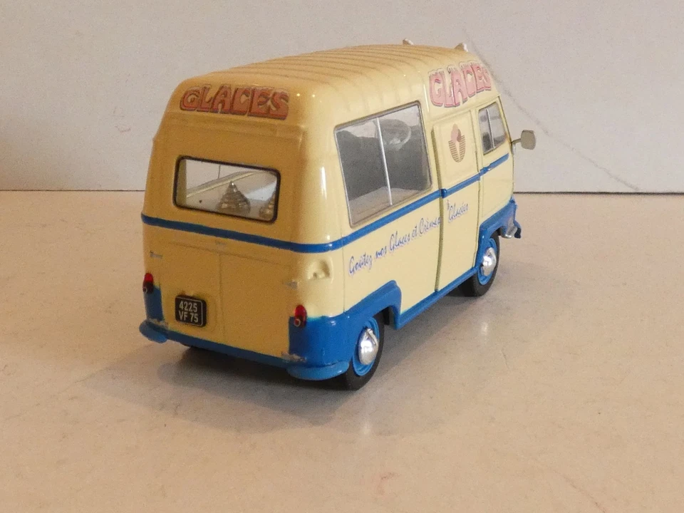 Miniature Renault Estafette « Marchand de Glaces » Altaya 1/43 - Photo 3/3