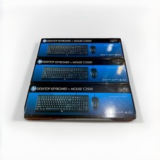 LOT OF 3 - HP Wired Desktop Keyboard Mouse Combo - C2500 - PNH3C53AA