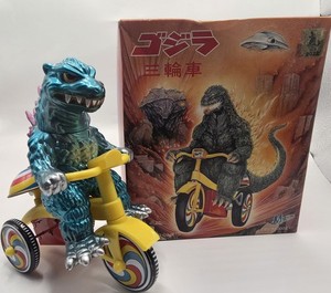 Millennium Godzilla Sofubi M1 Tricycle Figure WF2024 Wonder Festival US SELLER