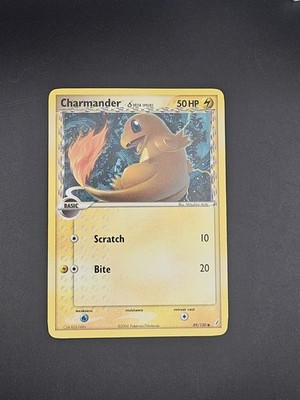 Pokemon TCG Charmander (Delta Species) EX Crystal Guardians 49/100 Common 