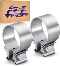 1.75" Muffler Exhaust Clamp Fit for Harley Touring/Street Glide/Electra