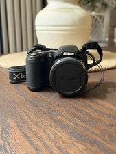 Nikon COOLPIX L330 20.2MP Digital Camera - Black TESTES WORKS MINT CONDITION