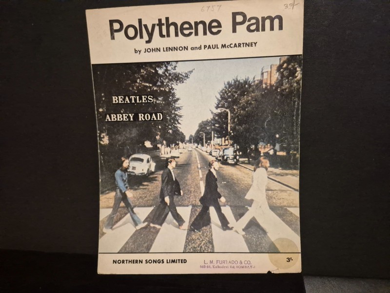 BEATLES-1965- -POLYTHENE PAM -SHEET MUSIC-NORTHERN SONGS LTD.               ekim