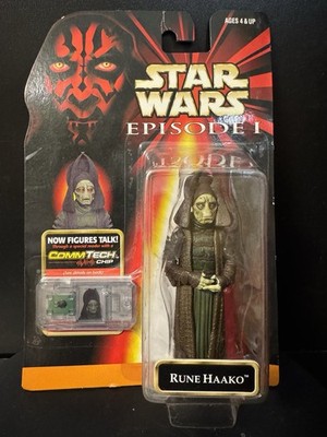 Star Wars Episode 1 - Action Figur 84091 - Rune Haako (inkl. CommTech Chip)