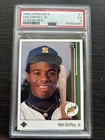 1989 Upper Deck - Star Rookie Ken Griffey Jr #1 (RC) PSA 5 Seattle Mariners HOF