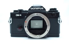 Top MINT Olympus OM-4 35mm SLR Film Camera Black Body Only From JAPAN