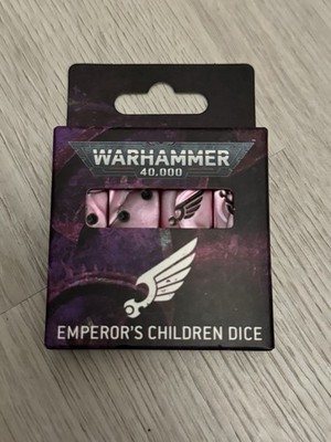 Warhammer 40K Emperors Children Würfel
