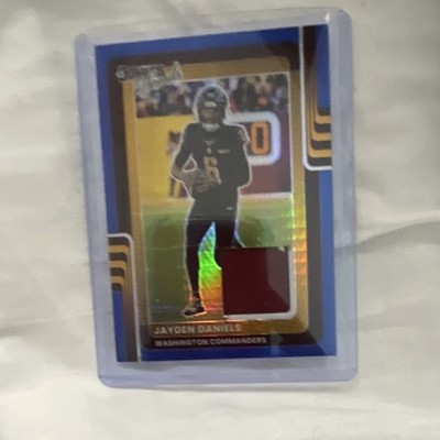 Panini 2025 Donruss Optic Jayden Daniels Donruss Threads Memorabilia #DTBH-JDS