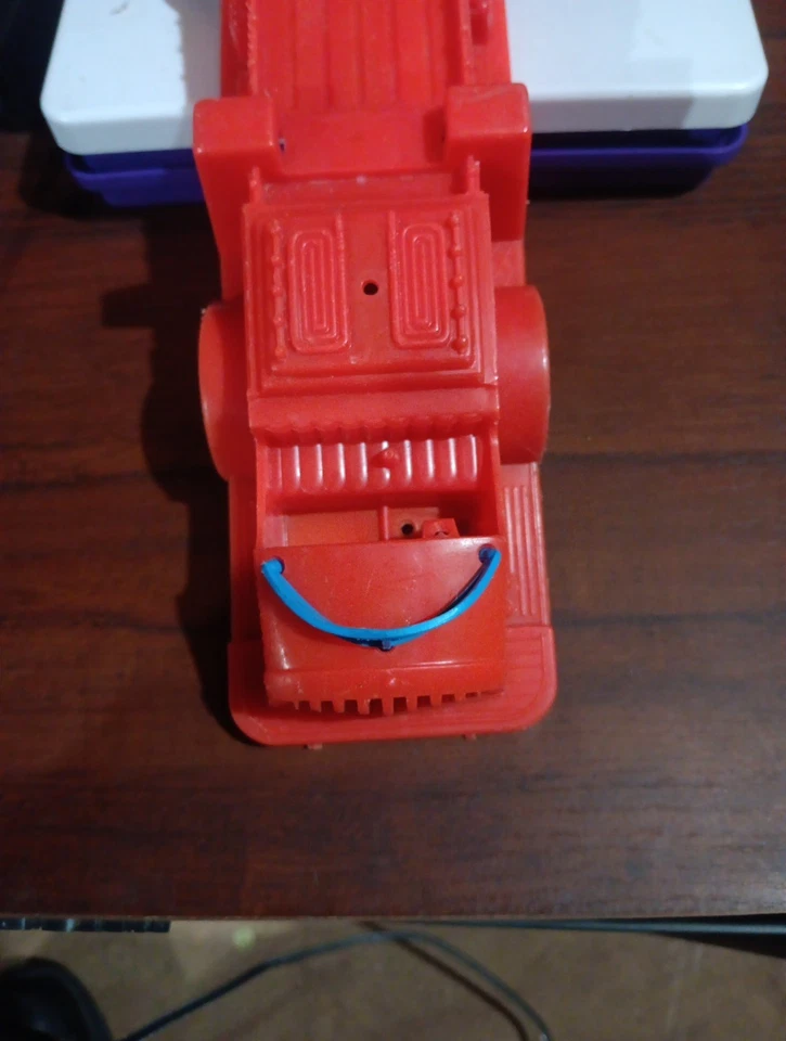 1970's Processed Plastic Company Fire Truck, Missing The Fireman And Some Wear. - Image 3 of 4