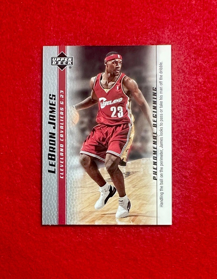 2003-04 Upper Deck Lebron James Phenomenal Beginning LeBron James #2 (RC) NMMT