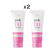 DD POK Mask Sunscreen SPF 50 pa+++ Waterproof White Cream 100g
