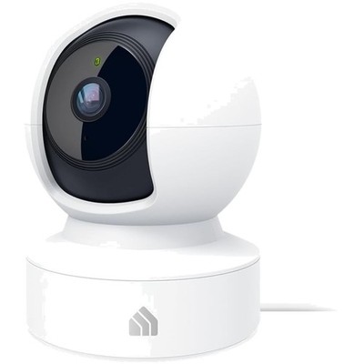 Kasa 2K+ Indoor Pan/Tilt Wired Security Camera - Works as a Baby Monitor & Pe...