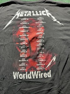 Metallica Worldwired Tour Shirt | eBay