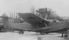 Tupolev MDR-2 ANT-8 Flying Boat Desktop Wood Airplane NewModel Small Scale 1/100