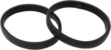 yuntop Stretchy Shirt Sleeve Holders Metal Anti-Slip One Size, 2 Pcs, Black