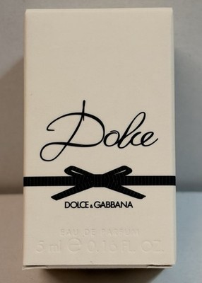 NIB Dolce & Gabbana Dolce Eau de Parfum Flower Mini Bottle 5ml/0.16oz