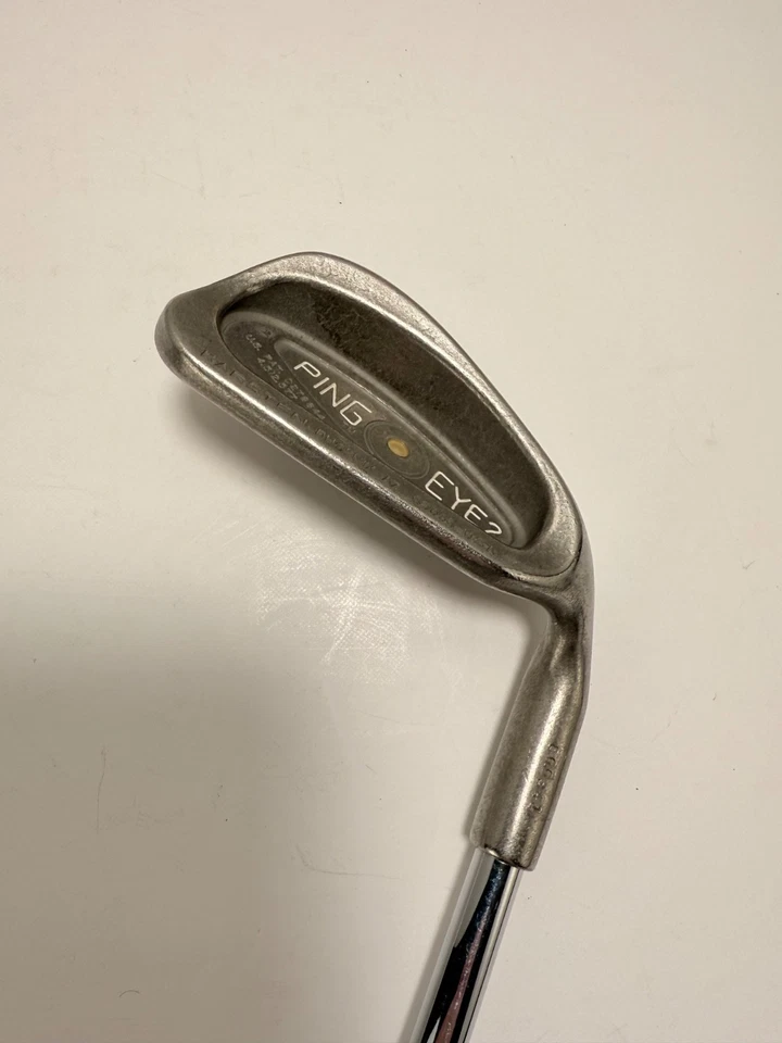 PING Eye 2 9 Iron – ZZ Lite Steel Shaft – RH – Yellow Dot Karsten Vintage - Image 3 of 4