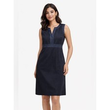 Banana Republic Black Sleeveless Dress Size 8 Classic Sheath Career Timeless