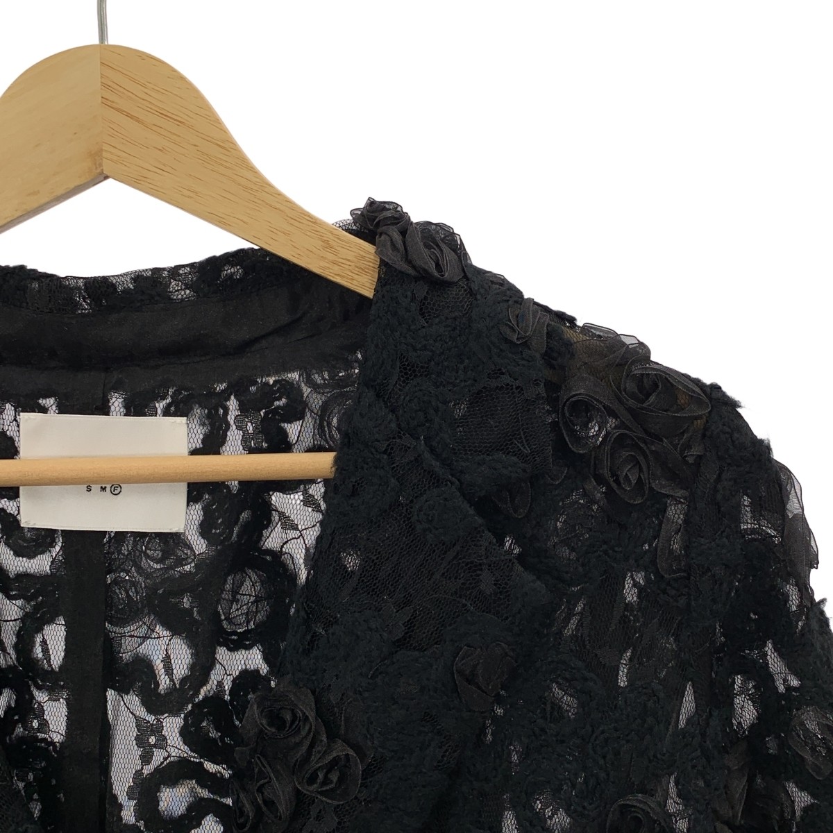 Ameri / Flower Mix Lace Sheer Jacket - image 2