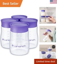 Breastmilk Storage Bottles  4-Pack 5oz BPA  BPS-Free  Pump-to-Storage Feed...