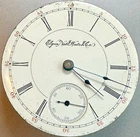 * 1893 18S ELGIN Gr 124  M 5 17J  OF PS POCKET WATCH Movement  Parts Repair  S59