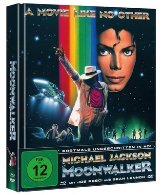 Moonwalker (1988) Limited Mediabook Blu-ray + DVD NEU OVP Bluray