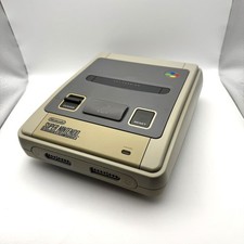 NINTENDO SNES CONSOLE SUPER NINTENDO ENTERTAINMENT SYSTEM ONLY PAL TESTED