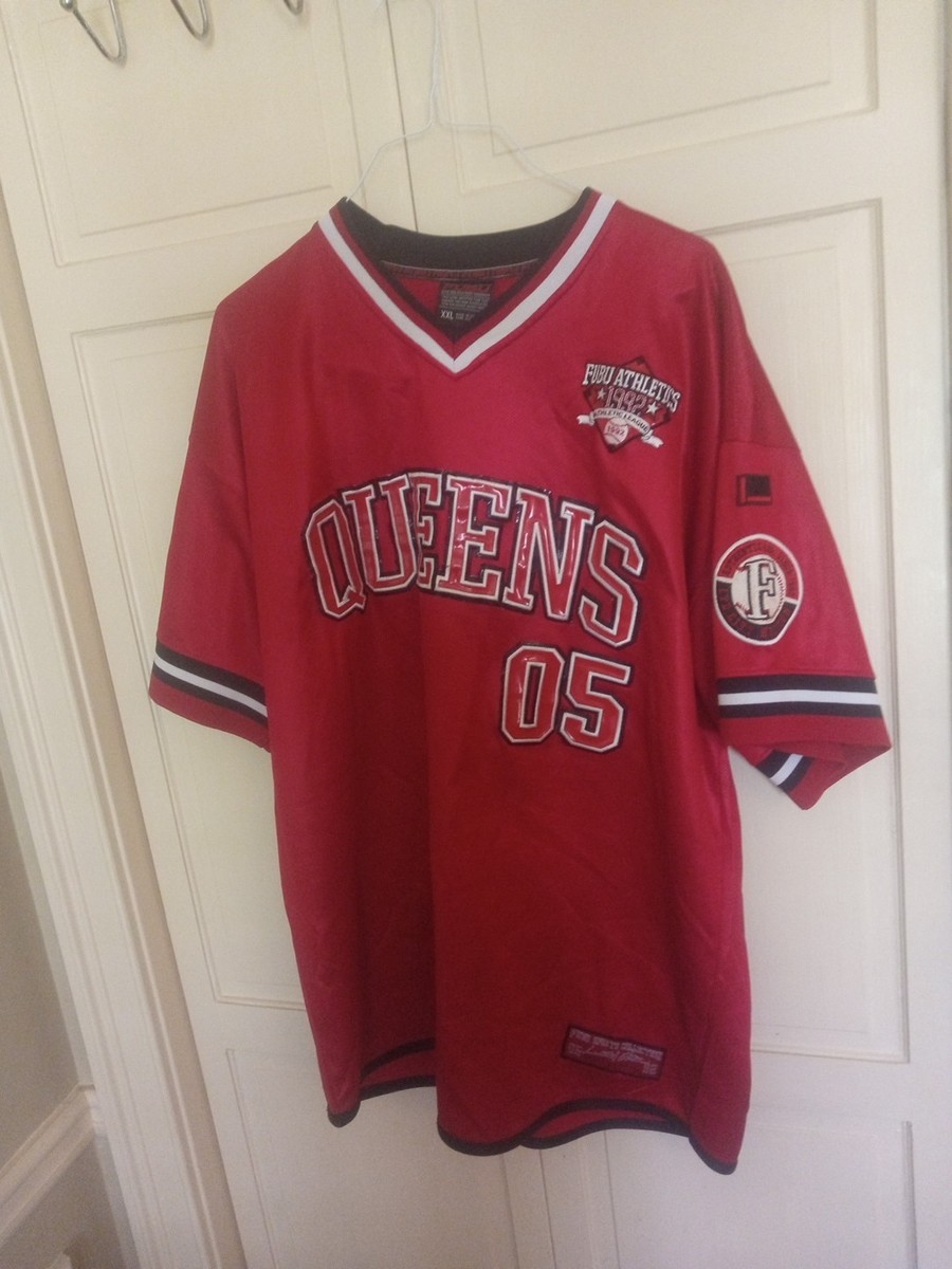 FUBU ユニフォーム NEW YORK 05 NEW YORK 05 SHIRT JERSEY FUBU sz XL MEN WHITE | eBay