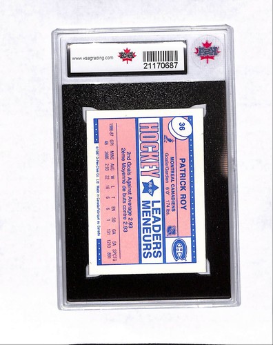 1987-88 OPC Minis Patrick Roy KSA 10 (DP) #36 | eBay