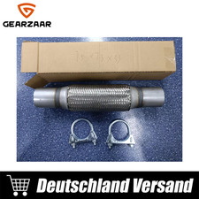 Edelstahl Flexrohr Auspuffrohr Flexstück  Ø45 / 50 / 55 mm x 200 / 100 / 150 Kqj