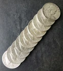 Lot of 10 50c Franklin Silver Half Dollars