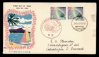 DR WHO 1960 JAPAN FDC HAWAII IMMIGRATION ANIV PAIR M81191