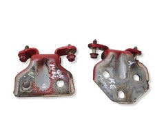 Hyundai Pony X2 1992 1.5 Arrière Porte Gauche Rouge Charnière Set Essence 62kW