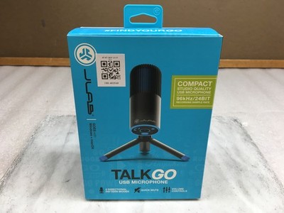 JLabs Talk GO Portable USBC Desktop Microphone Brand NEW IN BOX Windows MacOS