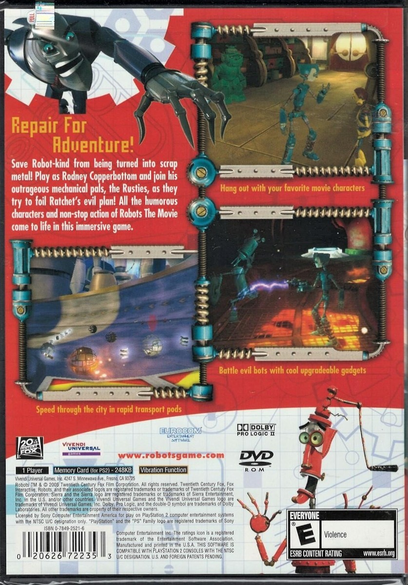 Robots (Sony PlayStation 2, 2005) for sale online | eBay