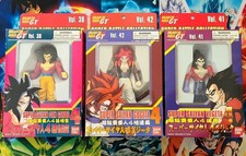 1998 Super Battle Collection Super Saiyan 4 Gogeta Goku & Vegeta Set SEALED