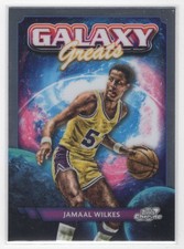 #GG-30 Jamaal Wilkes 2023-24 Chrome Cosmic Galaxy Greats Lakers