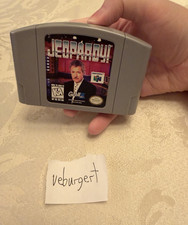 Jeopardy! Nintendo 64 N64 Game Cartridge GameTek Quiz & Trivia NTSC-U/C Tested