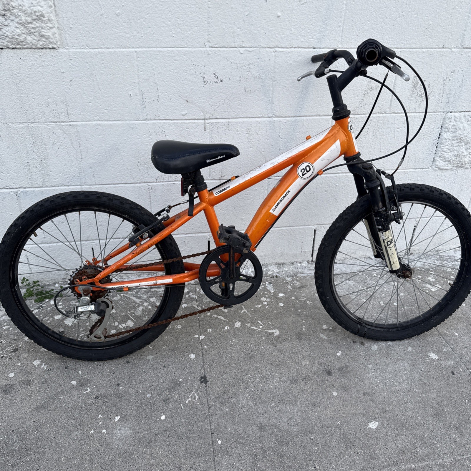 Pre-owned Diamondback Bicycle Cobra 20 For Kids
