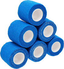 Cohesive Bandage, Blue 5Cm X 4.5M Box of 6