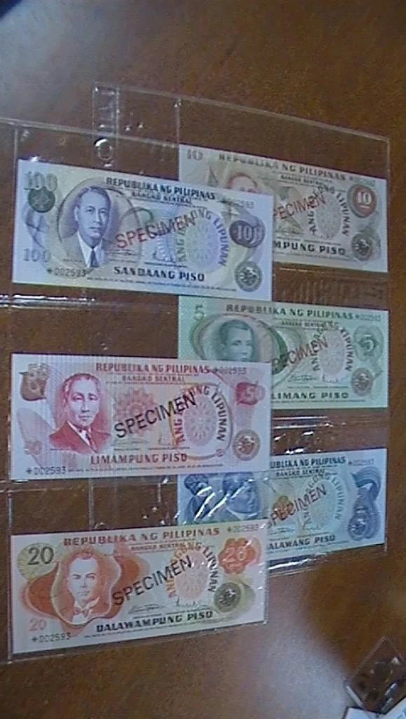 Philippine Paper Money Specimens | eBay