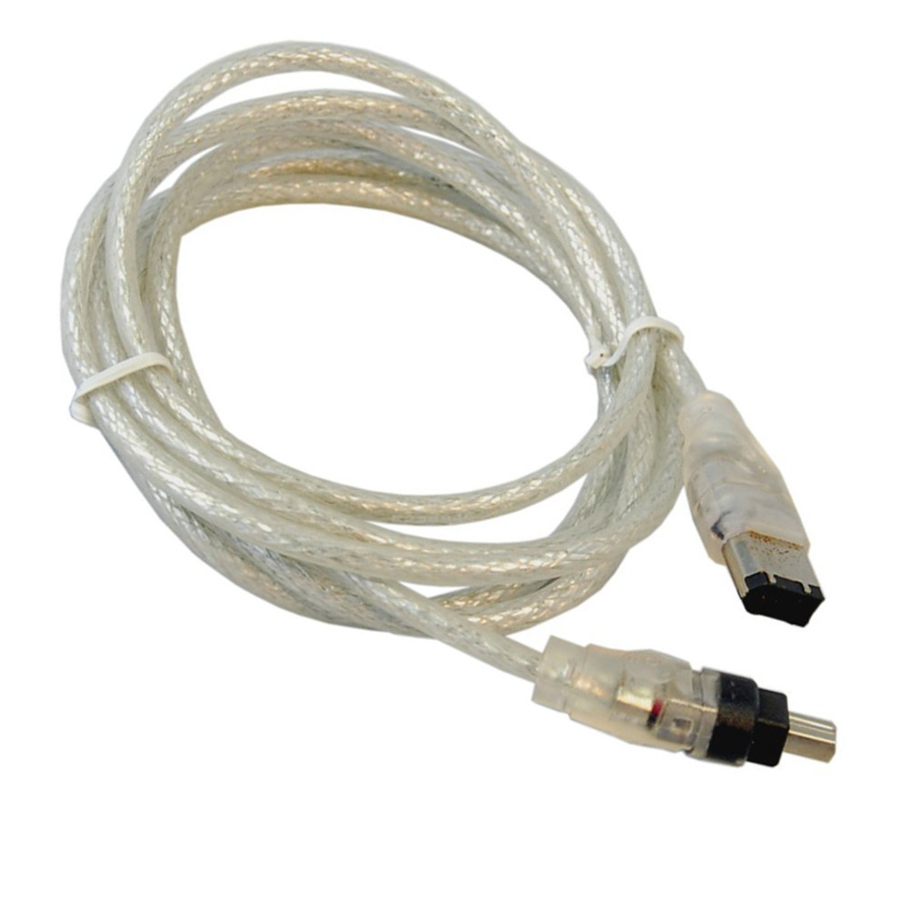 HQRP Cavo Firewire 4-6 Pin Per Canon GL1 GL2 ZR10 ZR100 ZR20 - Foto 3