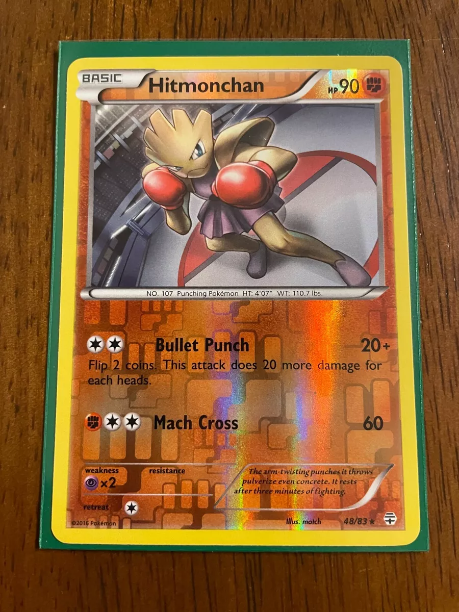  Pokemon - Hitmonchan (48/83) - Generations - Reverse