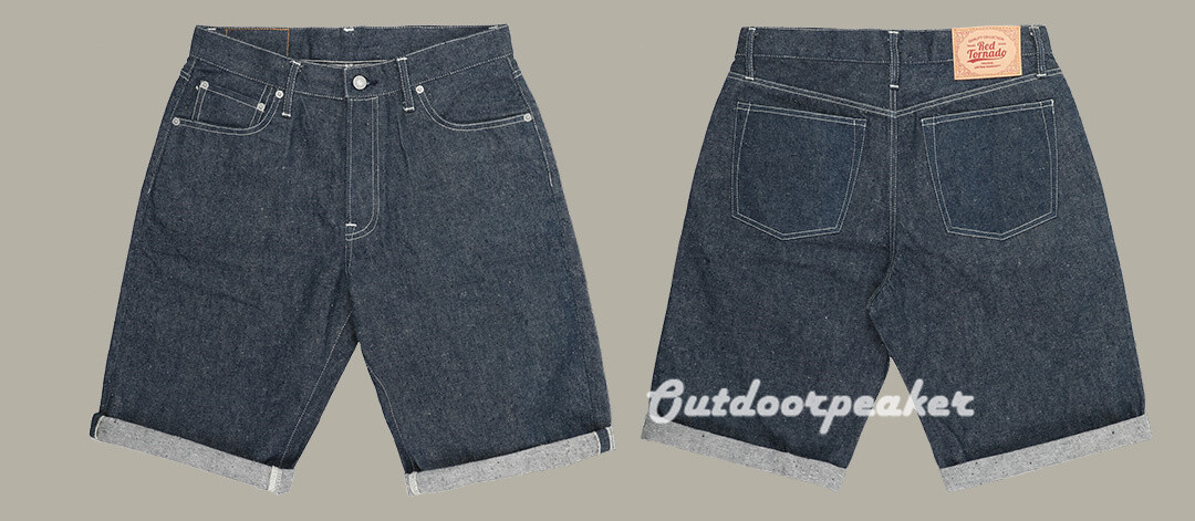 【KOOLOSET】Roll Up Maxi Bermuda Selvedge Denim D018 Japanese Loomstate Selvedge Full Saddle Jean - Buck