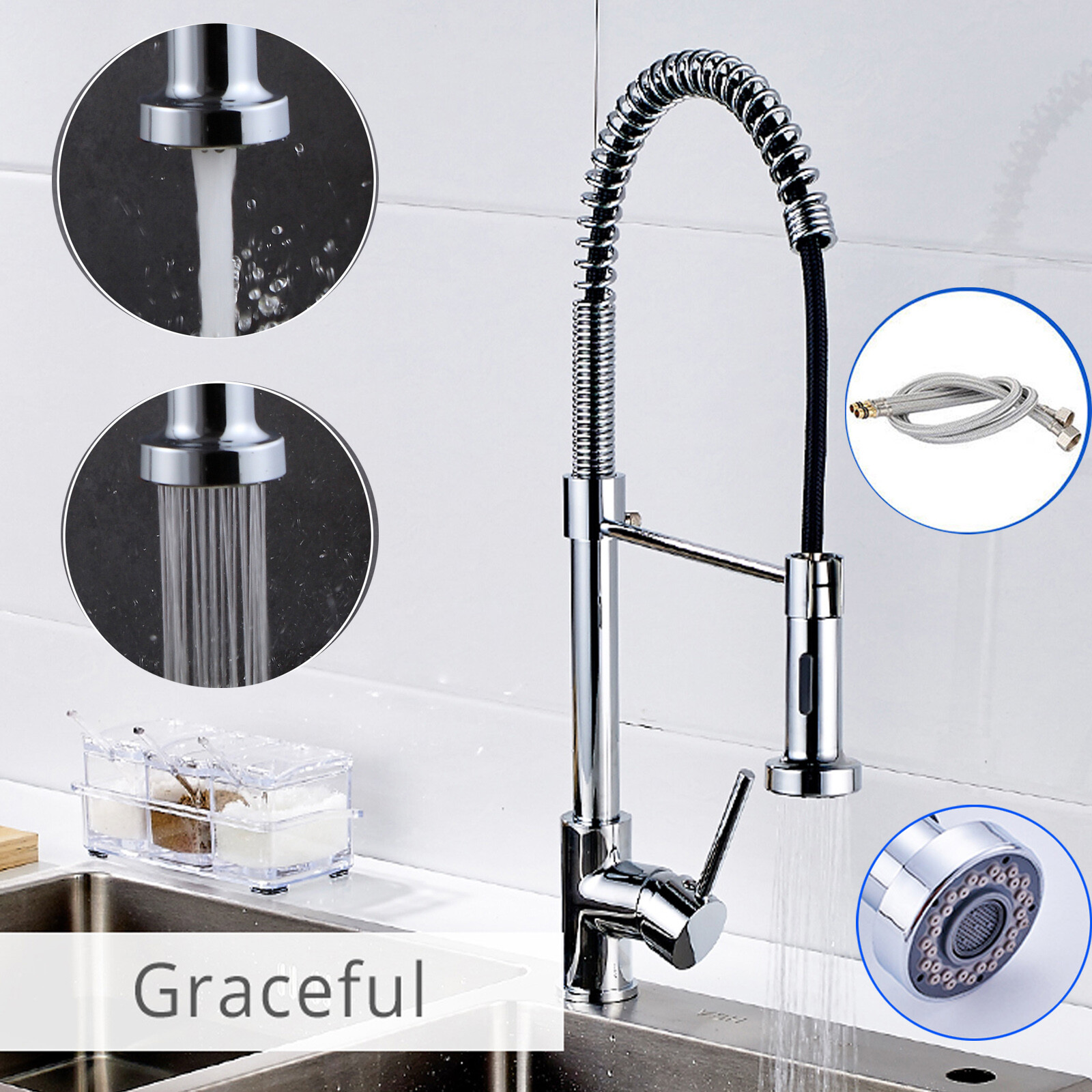 360° Spültischarmatur Küche Armatur Kaltwasser Wasserhahn Einhebel Mischbatterie | Lebensecht
| Klein und fein
| Zarte
| Bequeme Berührung
360° Spültischarmatur Küche Armatur Kaltwasser Wasserhahn Einhebel Mischbatterie | Lebensecht
| Klein und fein
| Zarte
| Bequeme Berührung