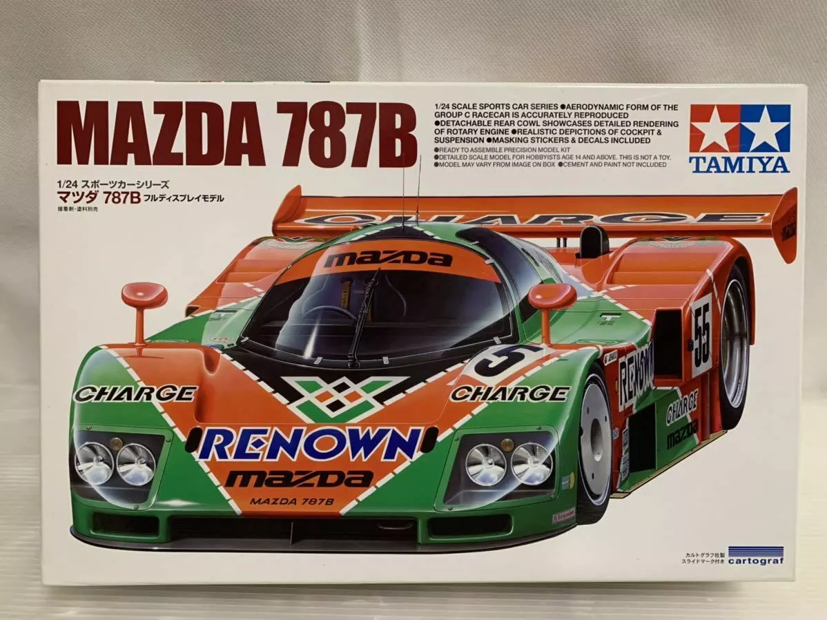 Tamiya MAZDA 787B 1/24 Model Kit #22858