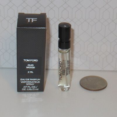 NEW Tom Ford Oud Wood Eau de Parfum Sample Spray 0.07fl oz 2ml