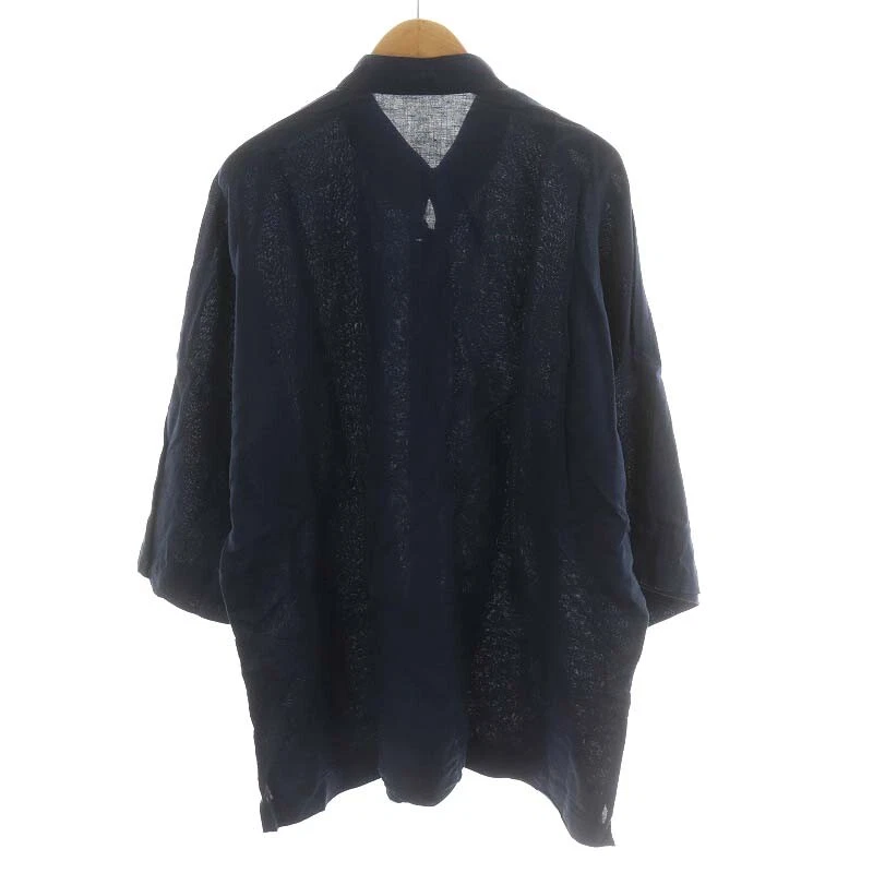Homme Plisse Issey Miyake 22Ss Shirt Short Sleeve Linen Mao Color