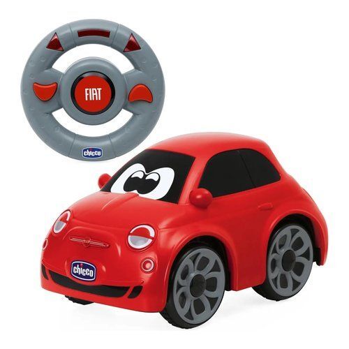 Radiocomando Chicco 00011457000000 WHEELS Fiat 500 Rosso