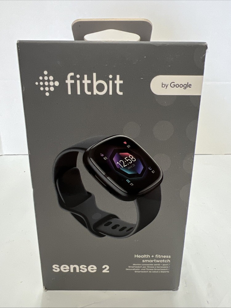 Fitbit Sense 2 Advanced Health and Fitness Smartwatch Shadow Grey/Graphite